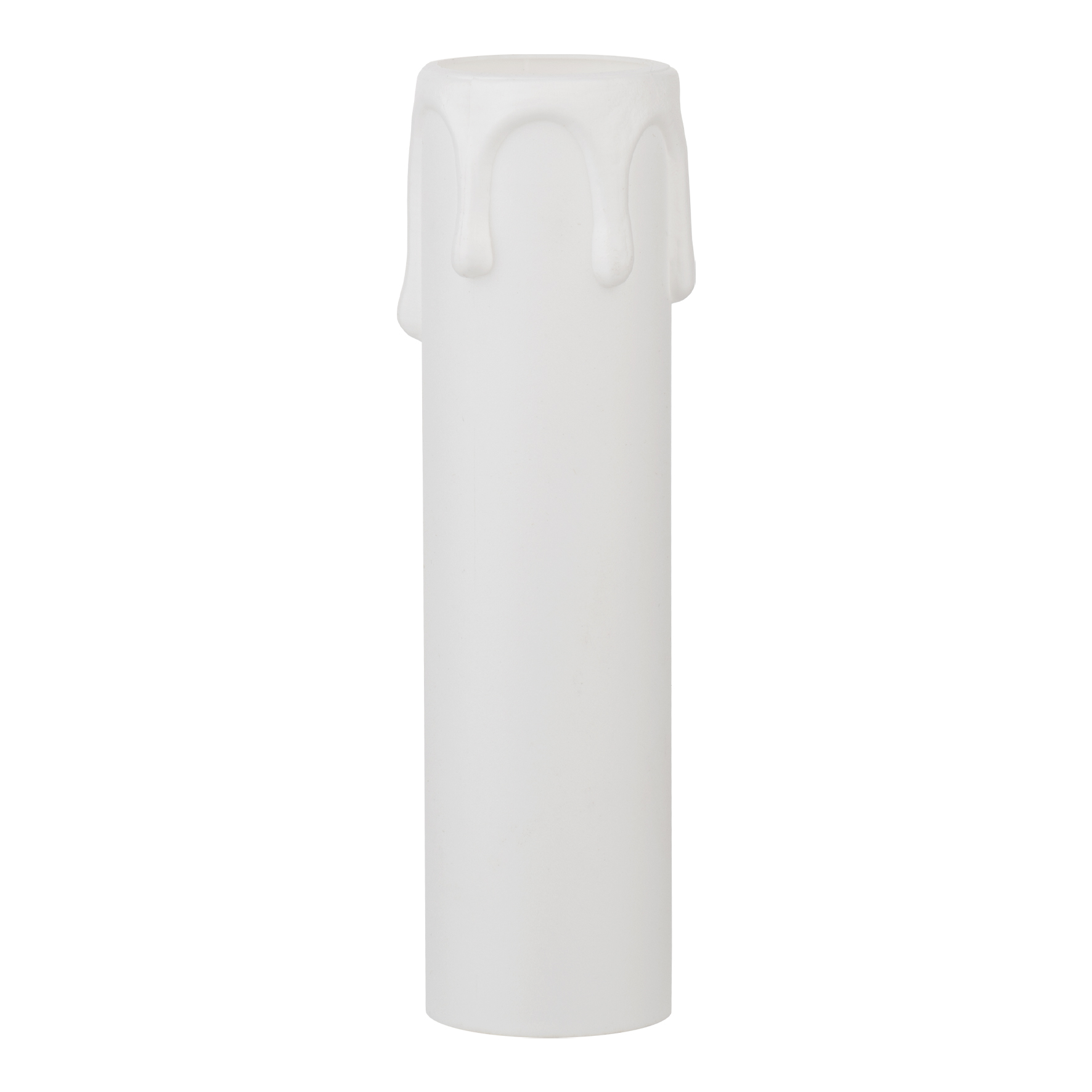 Fausse bougie E14 100mm Blanc