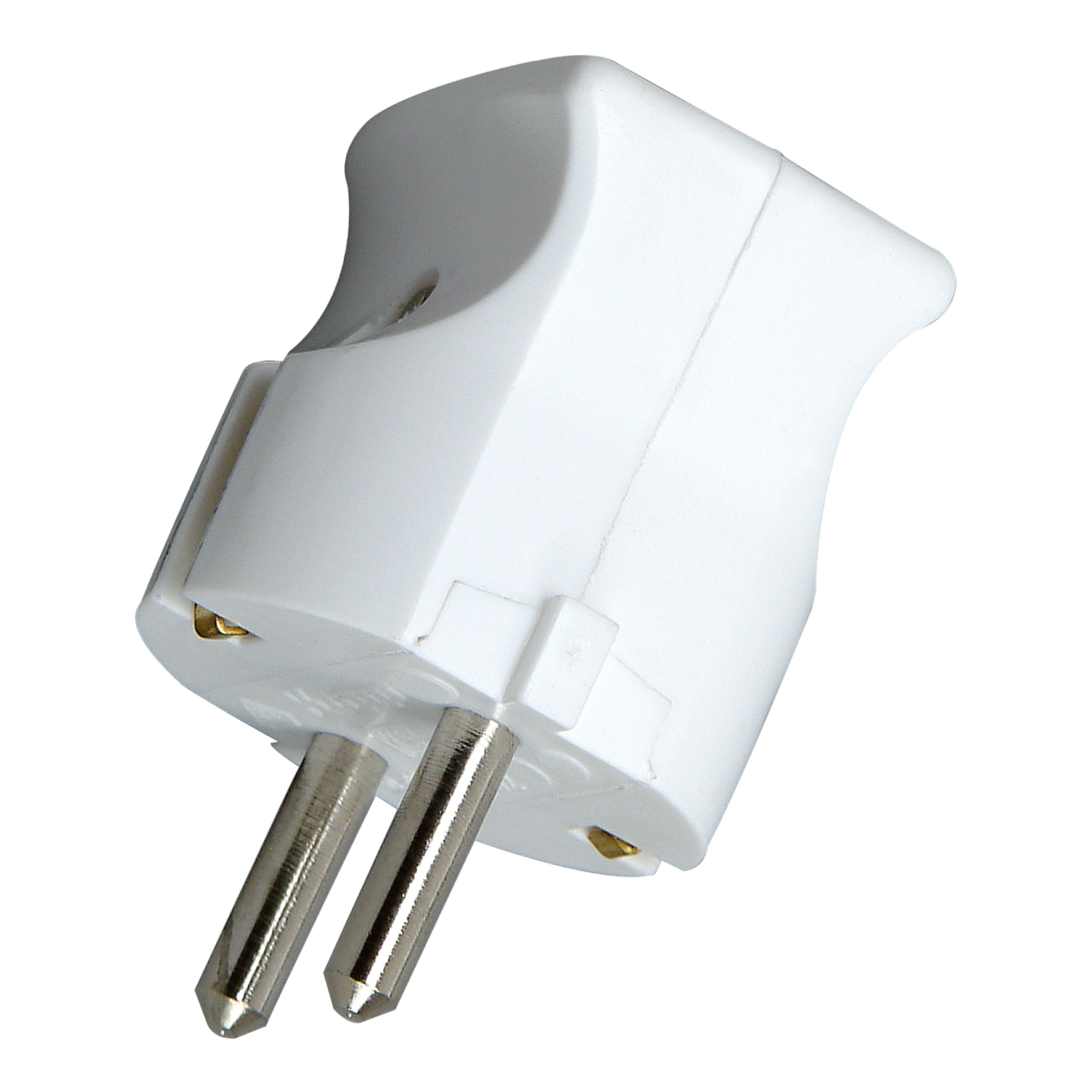 Plug with protective contact