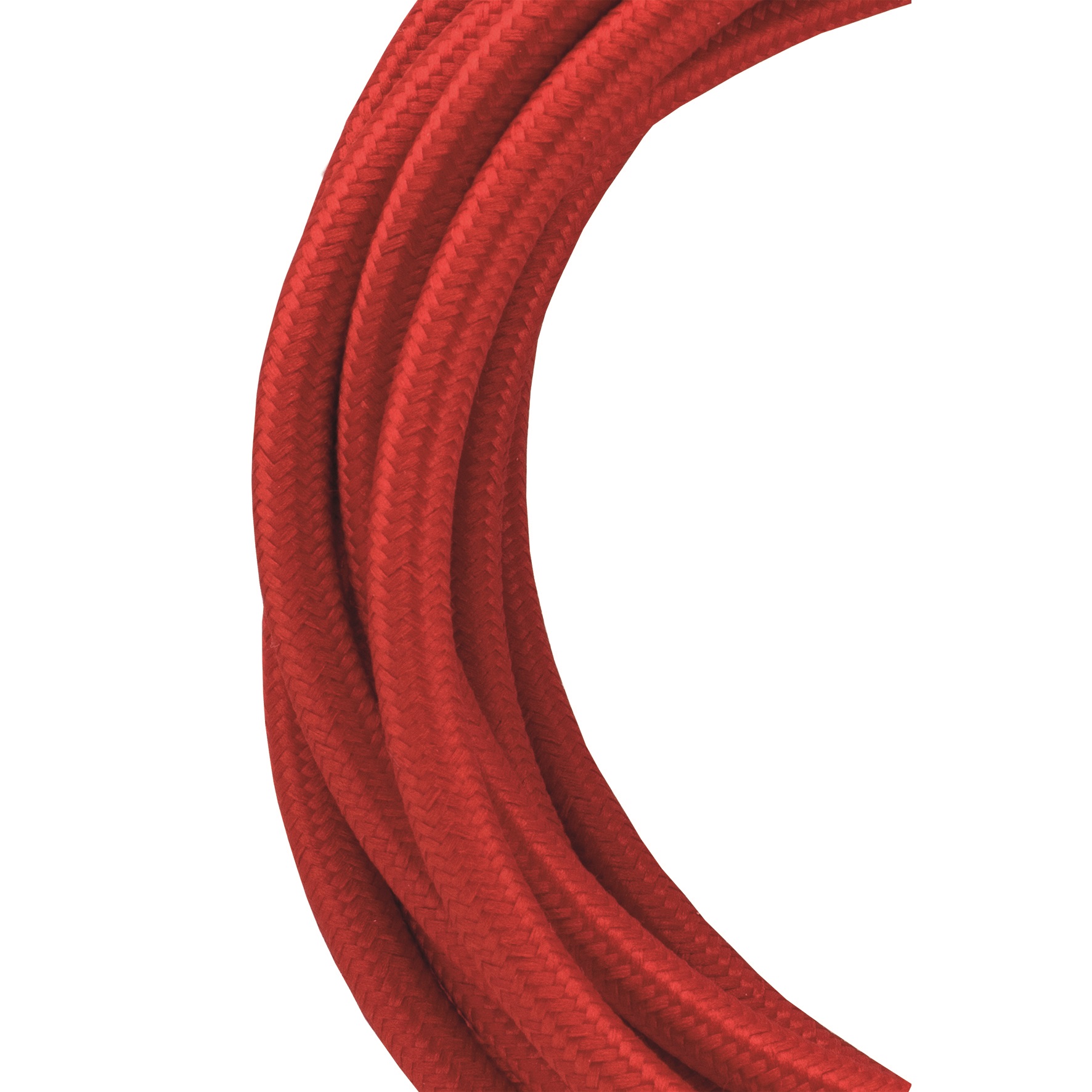 Textile Cable 2C 3M Red