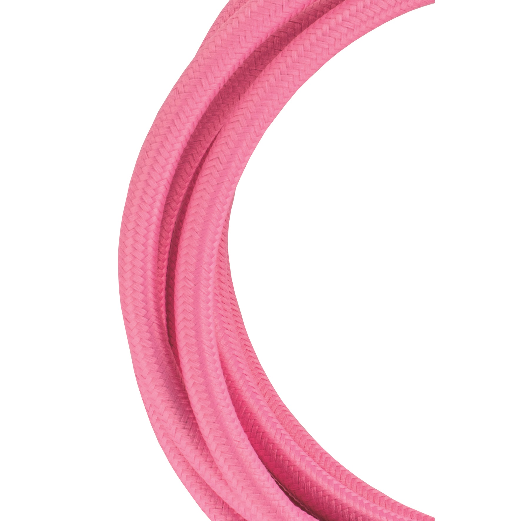 Textile Cable 2C 3M Pink