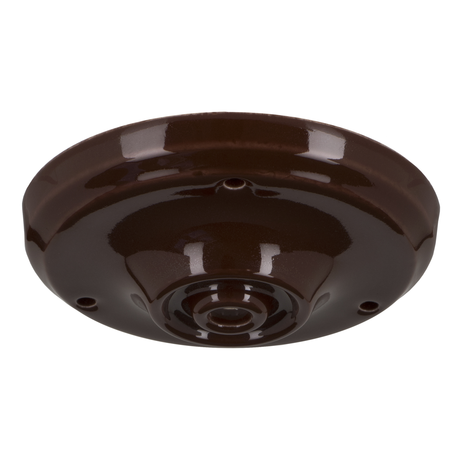 Ceiling Cup Porcelain Brown