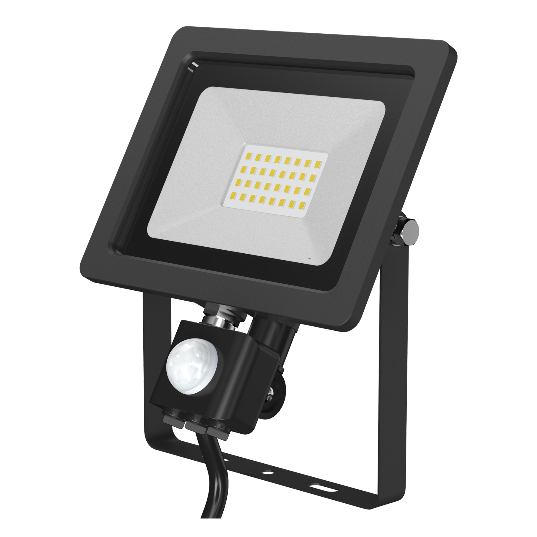 LED Floodlight Slim Sensor 20W 3000K IP65