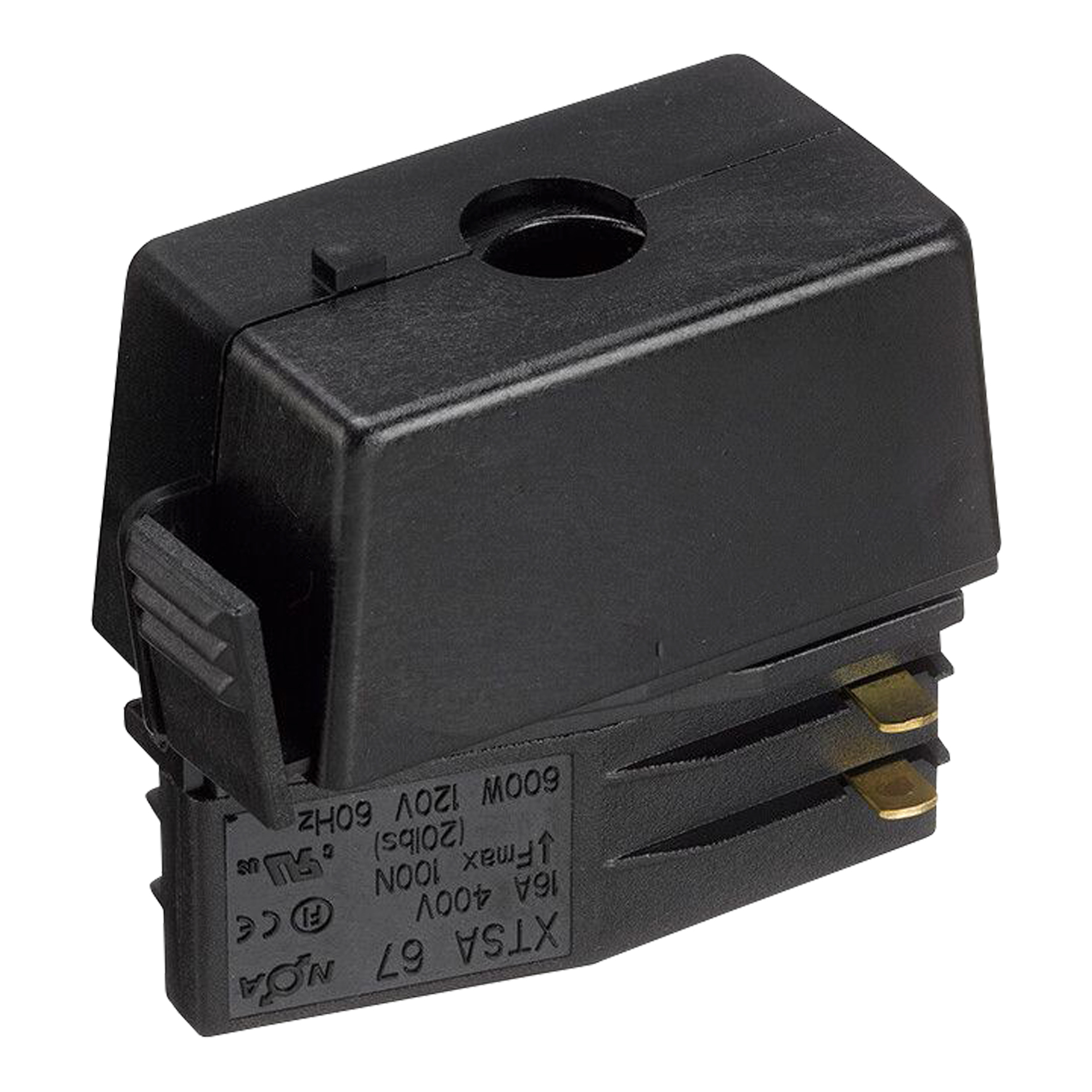 XTSA 67-2 Adapter Black 3-Circuit