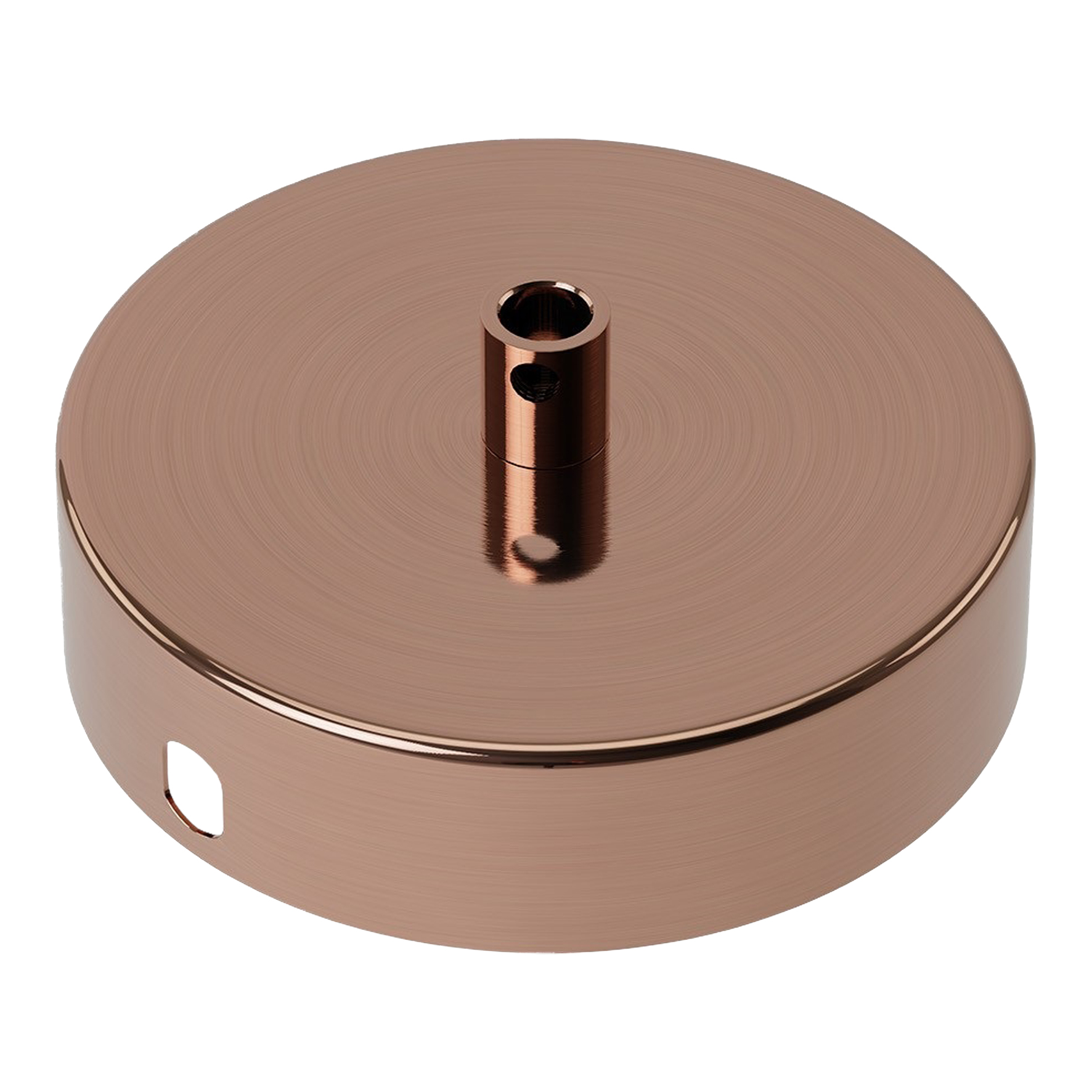 Ceiling Cup Metal Polished Copper 1 hole dia 100mm