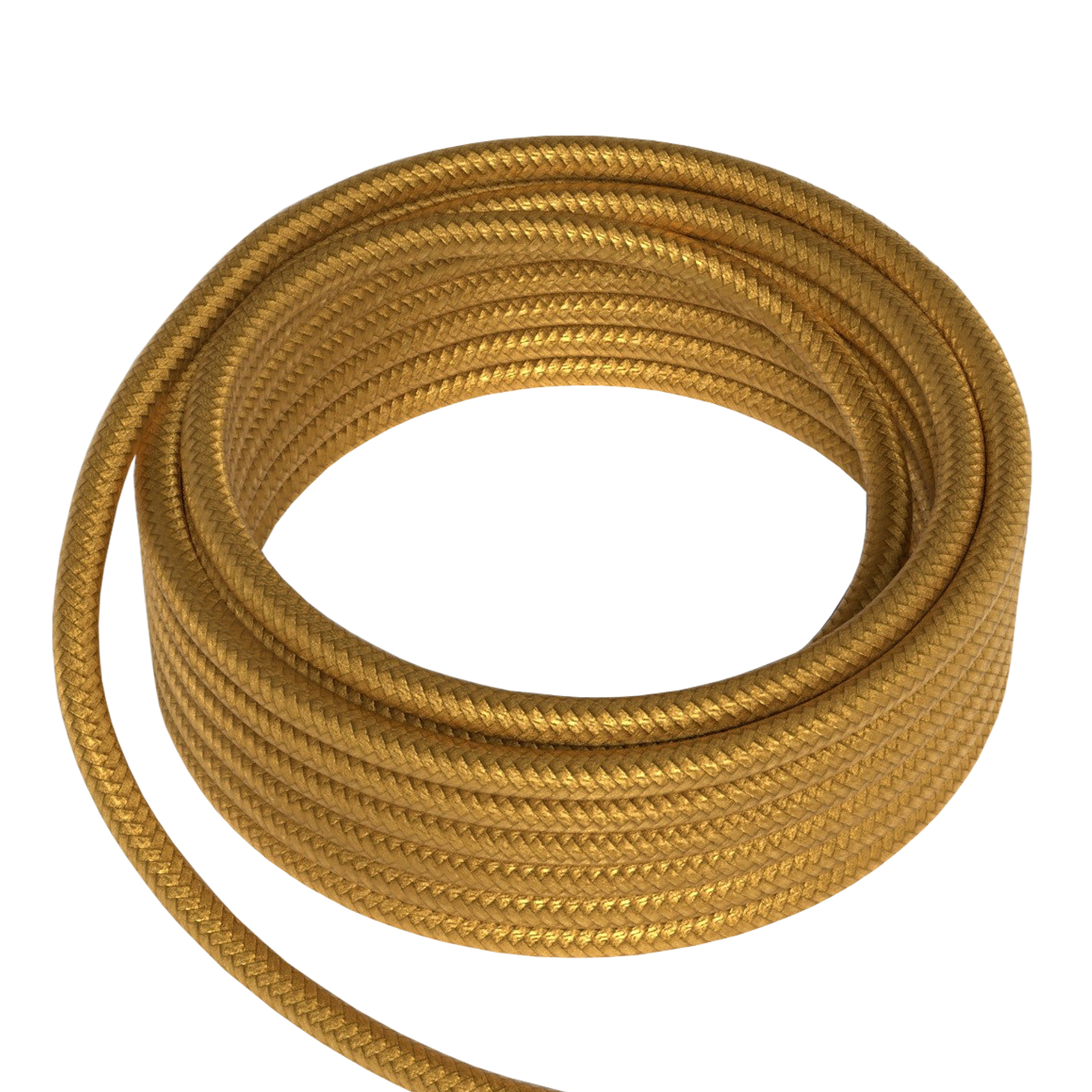 Textile Cable 2C 50M Gold