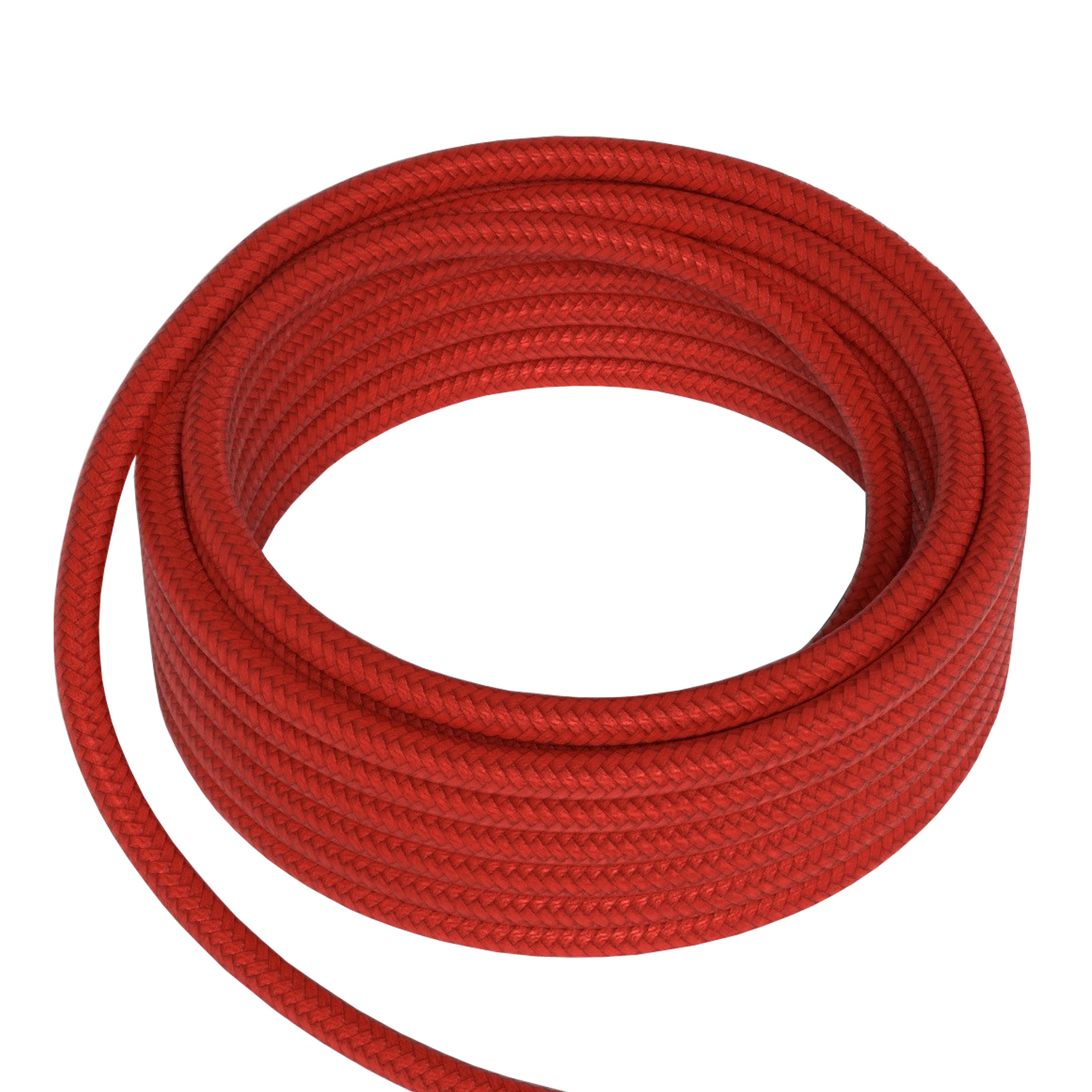 Textile Cable 2C Red 1.5M