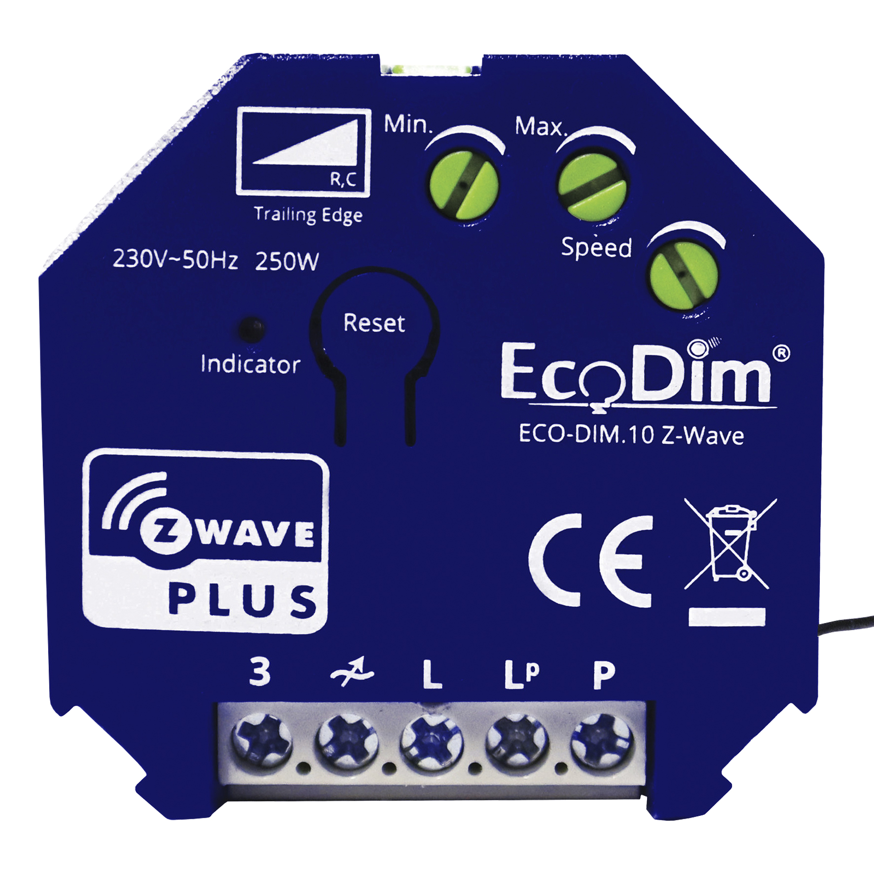 EcoDim ECO-DIM.10 Z-Wave LED Dimmer Module 250W