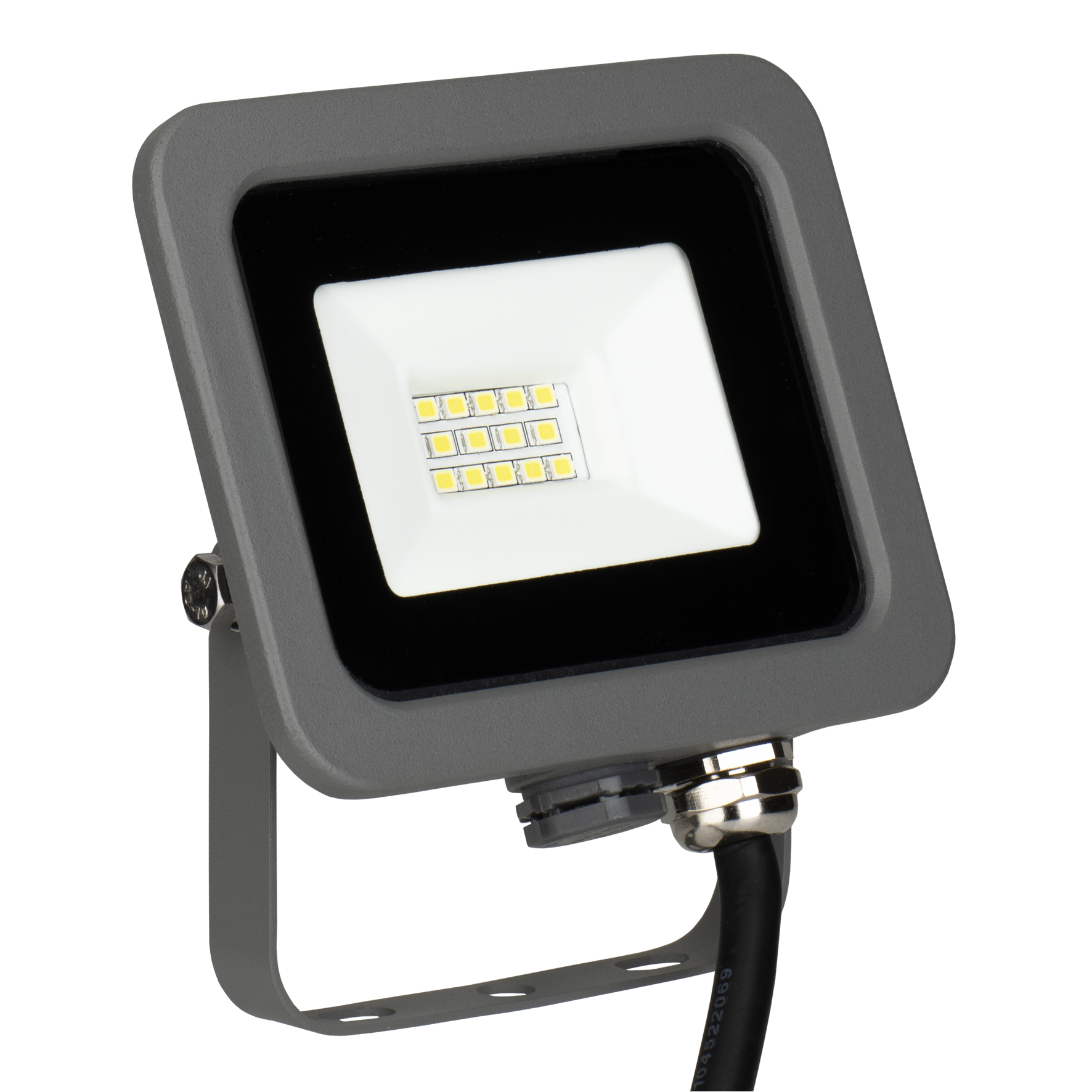 LED Flutlichtstrahler Grau 2.0 10W 1100lm 6500K