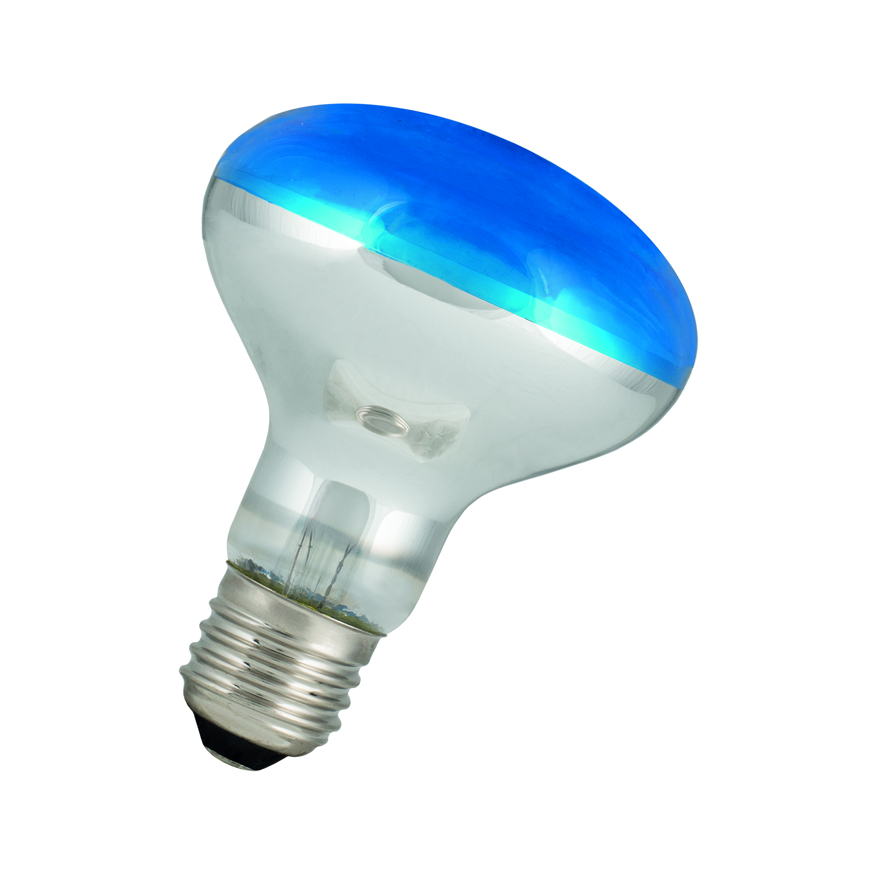 LED FIL R80 E27 4W Blau