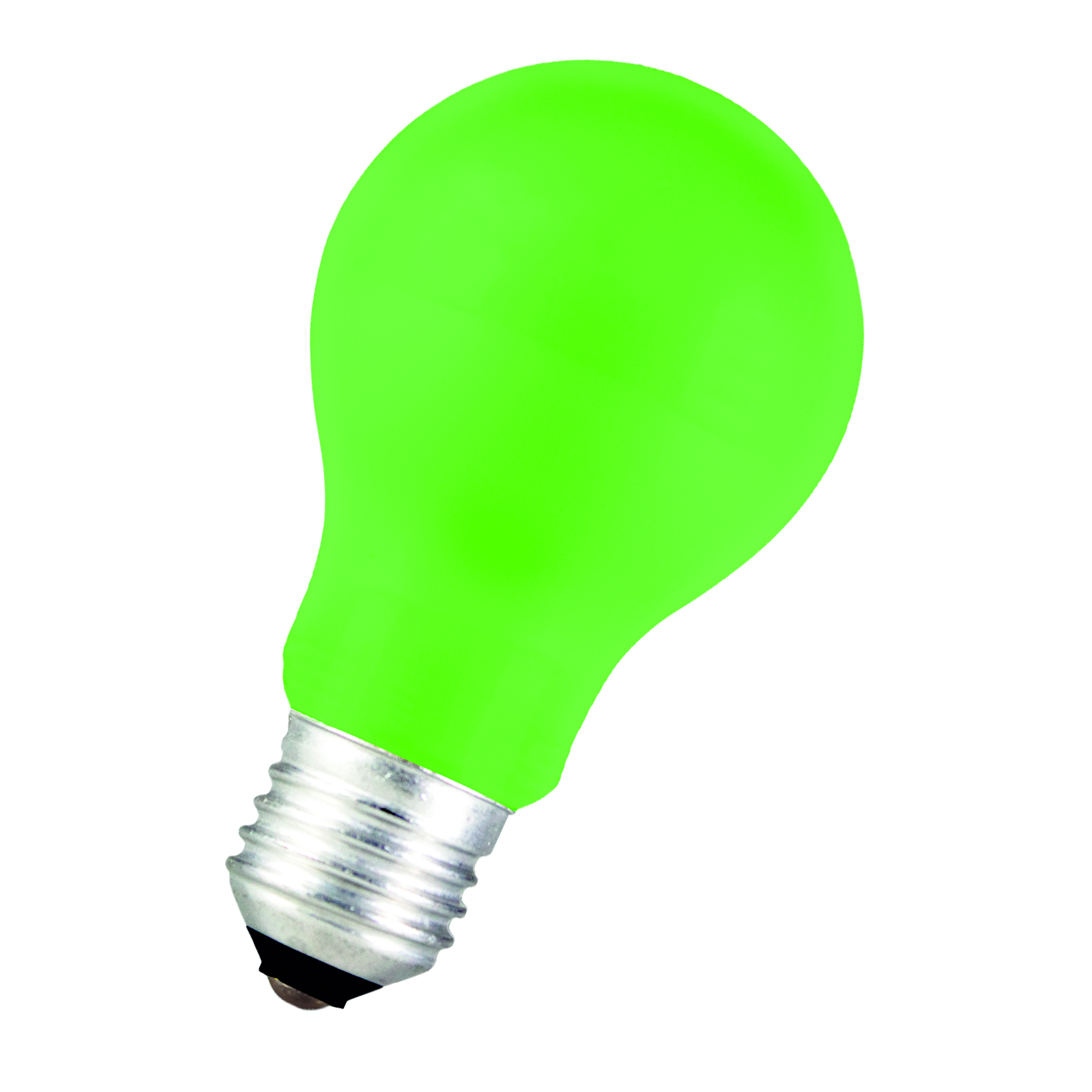 LED GLS A60 E27 240V 1W Green