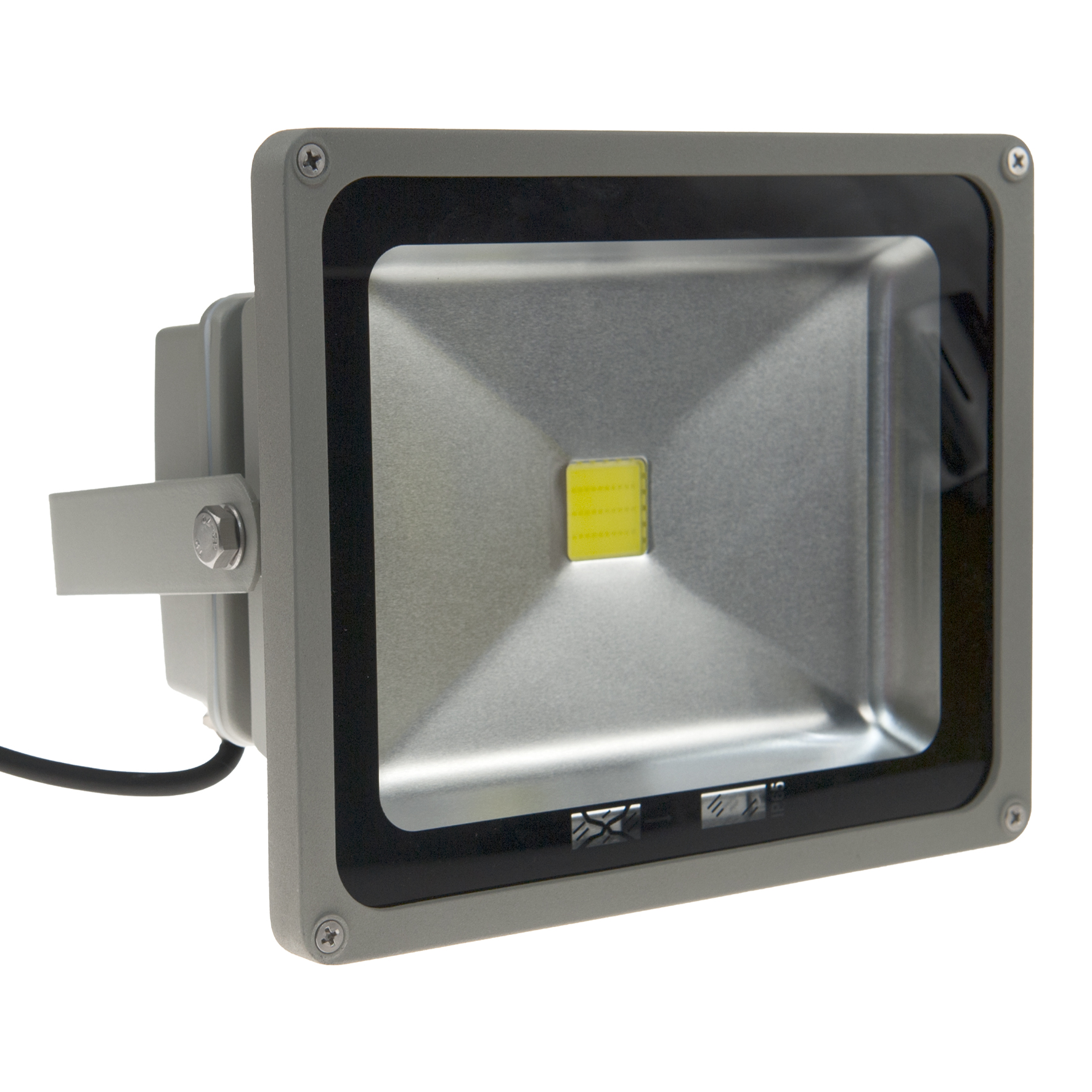 LED Floodlight Grey 30W 3130lm 6500K 100V-240V